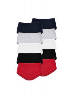 10er-Pack-Taillenslip 5 Farben