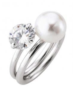 2 tlg. Silber-Marken-Ringset