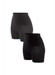 Bodyforming-Pantys im 2er-Pack schwarz