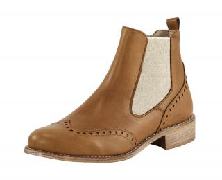 Chelsea-Boots cognac