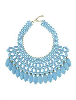 Collier blau