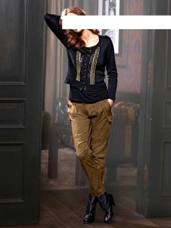 Designer-7/8 Hose zimt