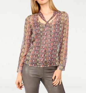 Designer-Bluse bunt