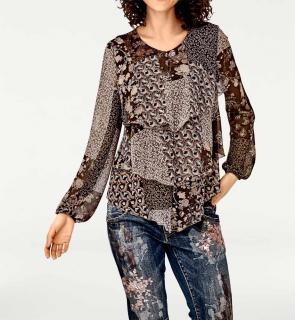 Designer-Bluse bunt