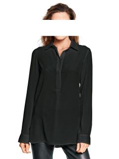 Designer-Bluse schwarz