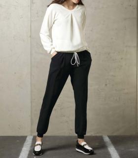 Designer-Blusenshirt ecru