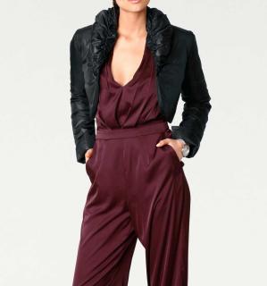 Designer-Bolero schwarz
