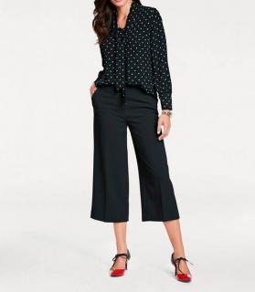 Designer-Culotte schwarz