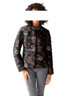 Designer-Daunenjacke bunt