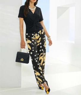 Designer-Druckhose bunt