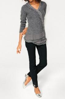 Designer-Jeans schwarz