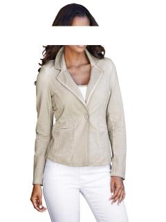 Designer-Jerseyblazer sand