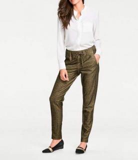 Designer-Jogginghose goldfarben