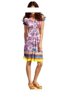 Designer-Kleid bunt