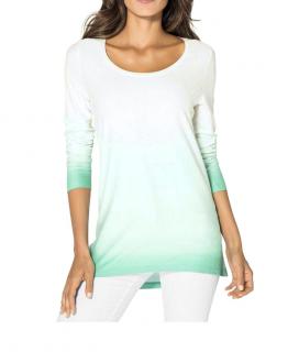 Designer-Longshirt ecru-mint