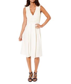 Designer-Prinzesskleid offwhite
