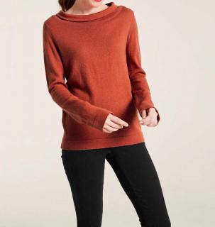 Designer-Pullover orange