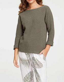 Designer-Pullover schlamm