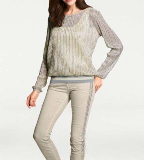 Designer-Shirt metallic