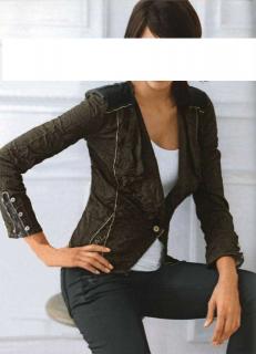 Designer-Shirtjacke braun