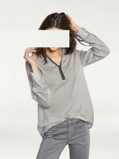 Designer-Tunika grau