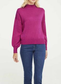 Designer-Wollpullover pink