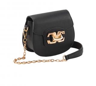 Handtasche schwarz-gold