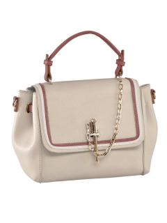 Handttasche beige