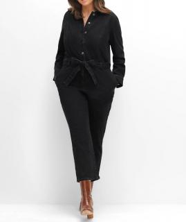 Jeansoverall Black-Denim Gr. 48