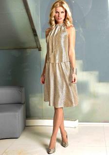 Kleid gold