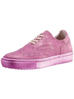 Leder-Sneaker pink