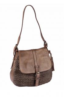 Leder-Tasche braun