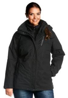 Marken-5-in-1-Jacke schwarz