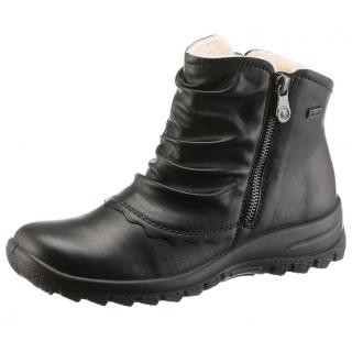 Marken-Damen-Stiefelette schwarz