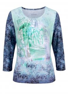 Marken-Druckshirt bunt