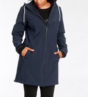 Marken-Funktions-Softshellmantel marine