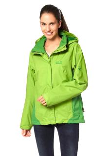 Marken-Funktionsjacke parrot green