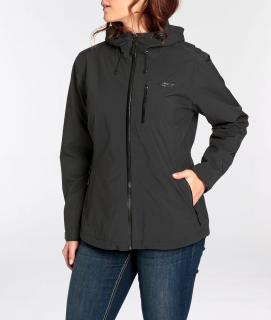 Marken-Funktionsjacke schwarz