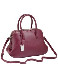 Marken-Handtasche bordeaux