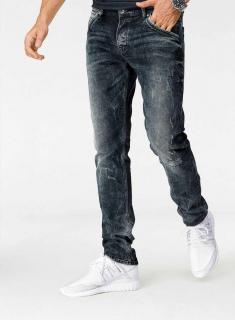Marken-Herren-Jeans dunkelblau 34 inch