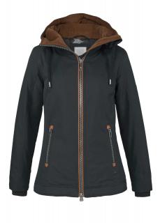 Marken-Jacke schwarz