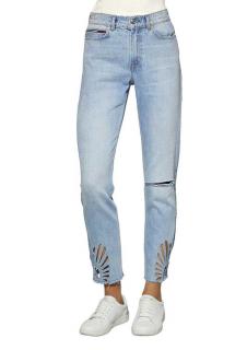 Marken-Jeans mit Cut-Outs blau 30 inch