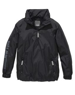 Marken-Kinder-Windbreaker schwarz