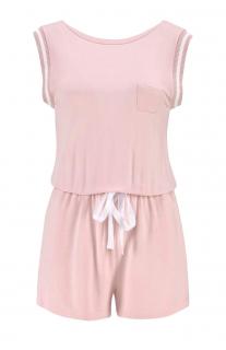 Marken-Kurzoverall rosé