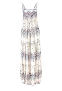 Marken-Maxikleid offwite