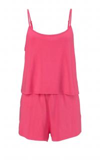 Marken-Overall pink