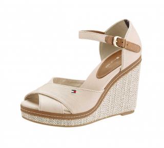 Marken-Sandalette beige