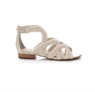 Marken-Sandalette beige