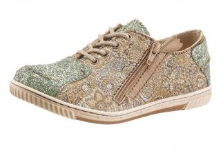 Marken-Schnürer kiwi-beige