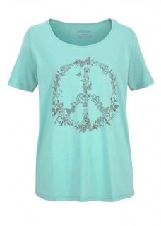 Marken-Shirt mint